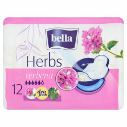 Bella Herbs Verbena Podpaski higieniczne 12 sztuk