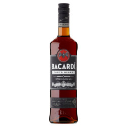 Bacardi Carta Negra Rum 700 ml