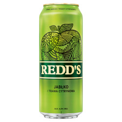 Redd's Piwo smak jabłka i trawy cytrynowej 500 ml