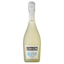 Cin&Cin Spumante Bianco Wino białe półsłodkie musujące polskie 750 ml