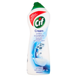 Cif Cream Original z mikrokryształkami Mleczko do czyszczenia powierzchni 780 g