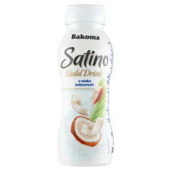 Bakoma Satino Gold Drink Napój mleczny o smaku kokosowym 230 g