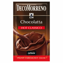 DecoMorreno La Festa Chocolatta Hot Classico Napój instant o smaku czekoladowym 25 g