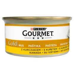 Gourmet Gold Karma dla kotów mus z kurczakiem 85 g