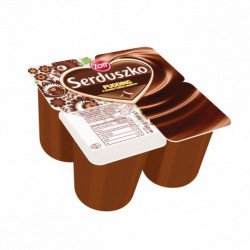 Zott Serduszko Pudding czekolada 500 g (4 x 125 g)