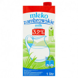 Mleko zambrowskie UHT 3,2% 1 l