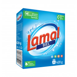 Proszek do prania Lamal biel 420 g Lewiatan