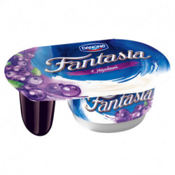Fantasia Jogurt kremowy z jagodami 122 g