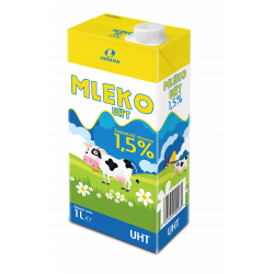Mleko UHT 1,5% 1 l Lewiatan